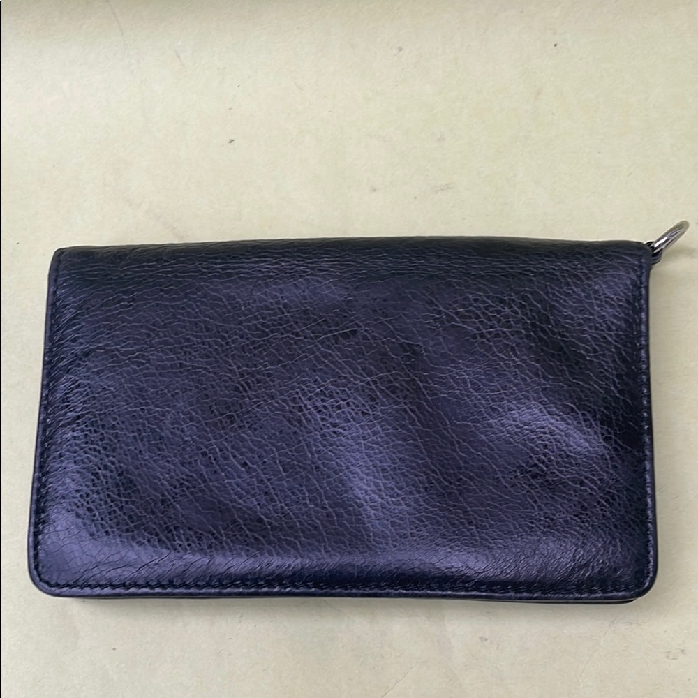 Hobo International Black Leather Wallet/Clutch - Picture 1 of 8